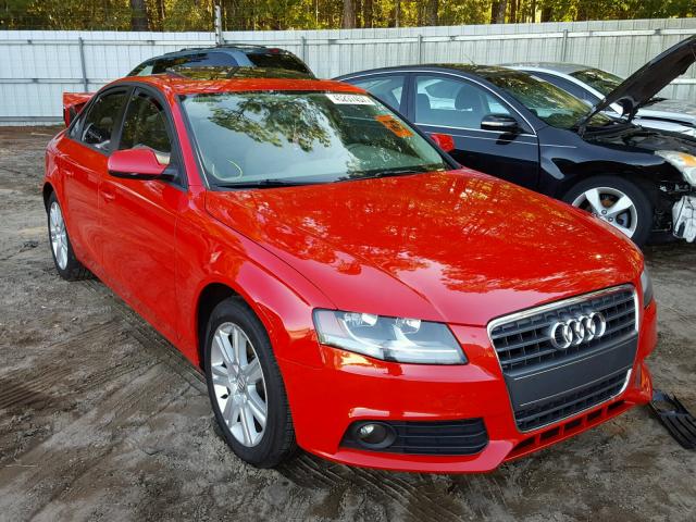 WAUAFAFL5BN047022 - 2011 AUDI A4 PREMIUM RED photo 1