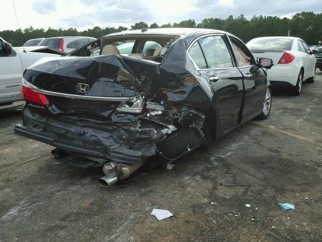 1HGCR2F85EA047801 - 2014 HONDA ACCORD EXL BLACK photo 4