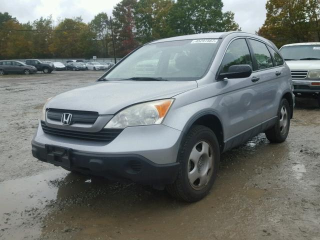 JHLRE48398C052433 - 2008 HONDA CR-V LX SILVER photo 2