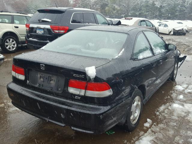 1HGEJ6125XL079844 - 1999 HONDA CIVIC BLACK photo 4