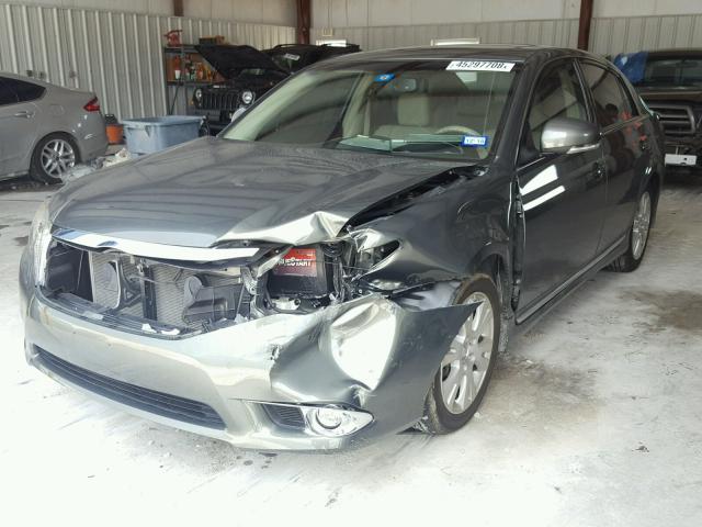 4T1BK3DBXBU395019 - 2011 TOYOTA AVALON BAS GREEN photo 2