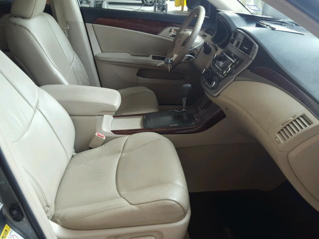 4T1BK3DBXBU395019 - 2011 TOYOTA AVALON BAS GREEN photo 5