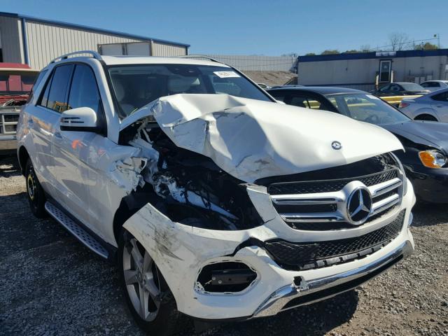 4JGDA5JB3GA638075 - 2016 MERCEDES-BENZ GLE 350 WHITE photo 1