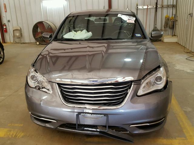 1C3CCBAB7CN295495 - 2012 CHRYSLER 200 LX CHARCOAL photo 7