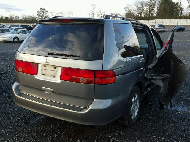 2HKRL18611H527028 - 2001 HONDA ODYSSEY EX GRAY photo 4