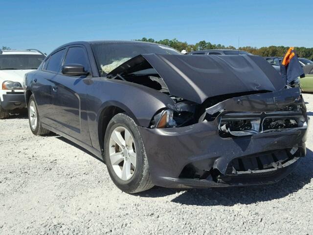 2C3CDXBG2EH193229 - 2014 DODGE CHARGER SE GRAY photo 1