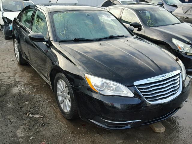 1C3CCBBG2EN106412 - 2014 CHRYSLER 200 BLACK photo 1