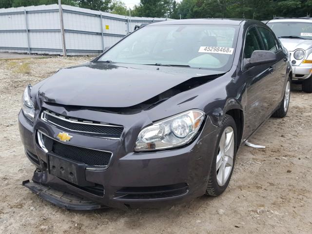 1G1ZB5E1XBF154188 - 2011 CHEVROLET MALIBU LS მწვანე ფოტო 2