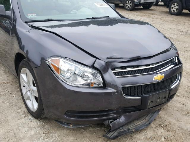 1G1ZB5E1XBF154188 - 2011 CHEVROLET MALIBU LS მწვანე ფოტო 9