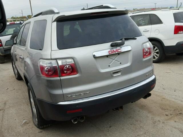 1GKEV33717J145879 - 2007 GMC ACADIA SILVER photo 3