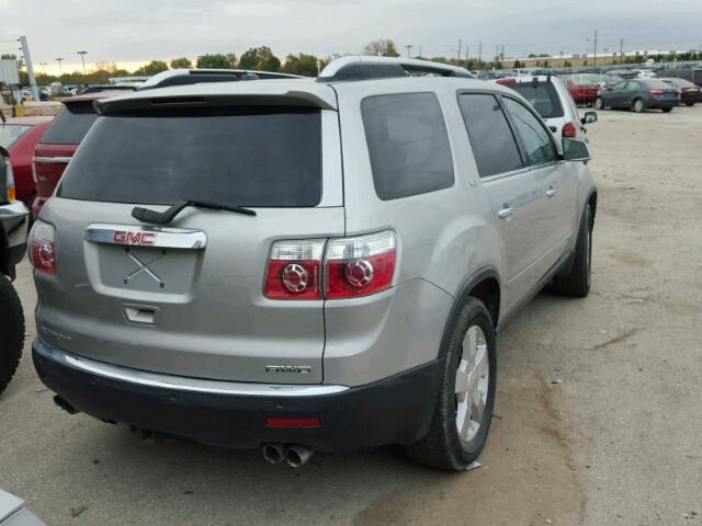 1GKEV33717J145879 - 2007 GMC ACADIA SILVER photo 4