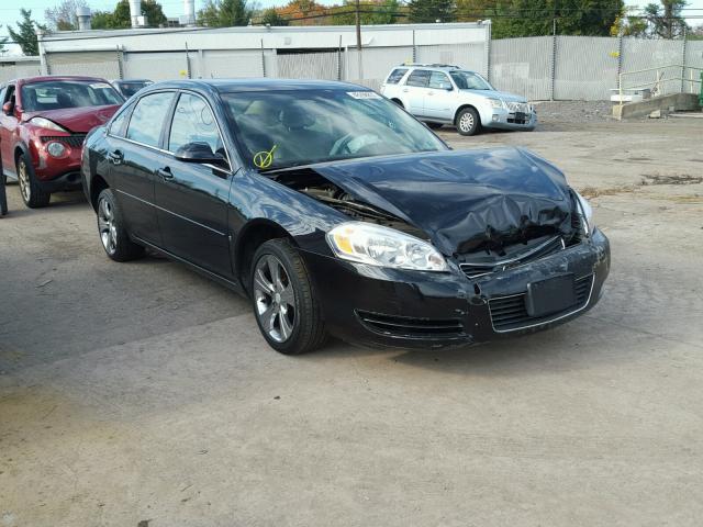 2G1WT58K579262948 - 2007 CHEVROLET IMPALA LT BLACK photo 1