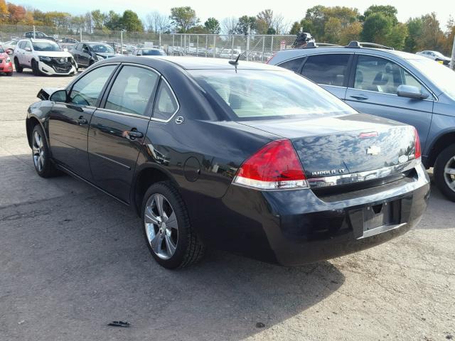 2G1WT58K579262948 - 2007 CHEVROLET IMPALA LT BLACK photo 3