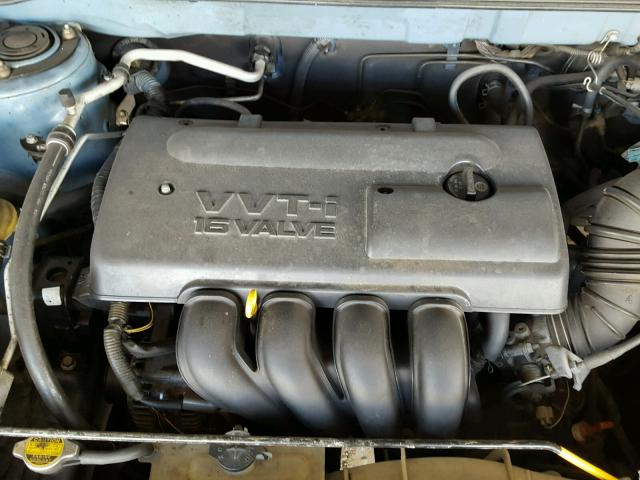 2T1KR32E73C058125 - 2003 TOYOTA MATRIX BLUE photo 7