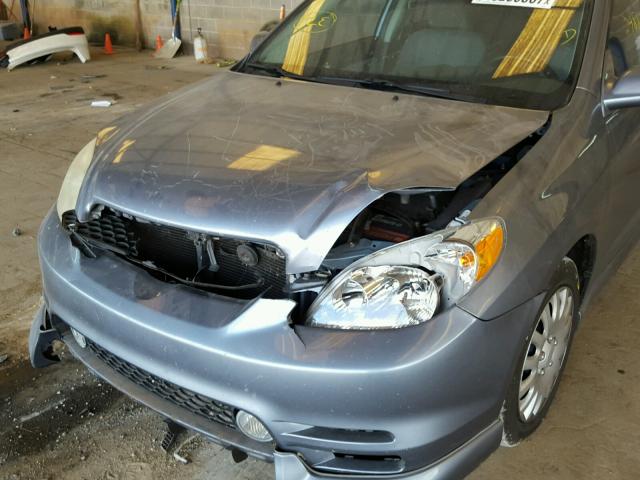 2T1KR32E73C058125 - 2003 TOYOTA MATRIX BLUE photo 9