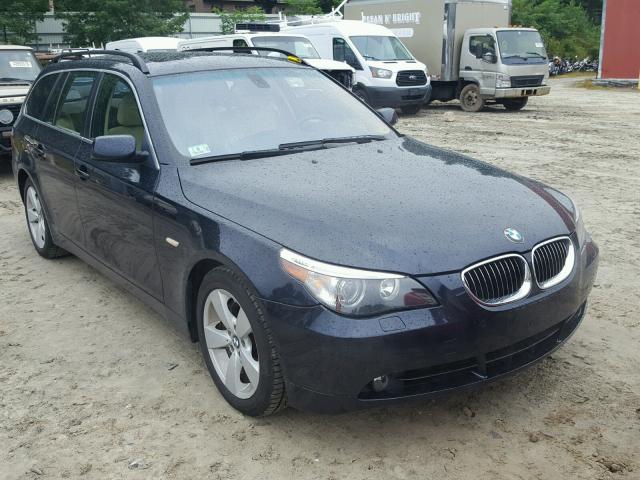 WBANN73567CN05036 - 2007 BMW 530 XIT BLUE photo 1