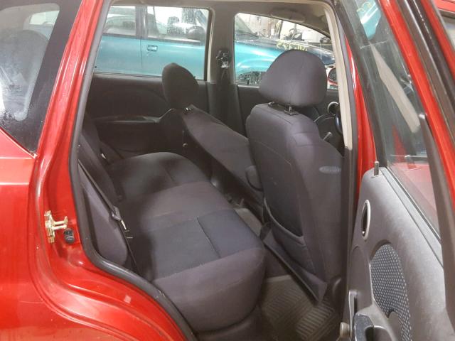 KL1TD66667B738827 - 2007 CHEVROLET AVEO BASE Марун фото 6