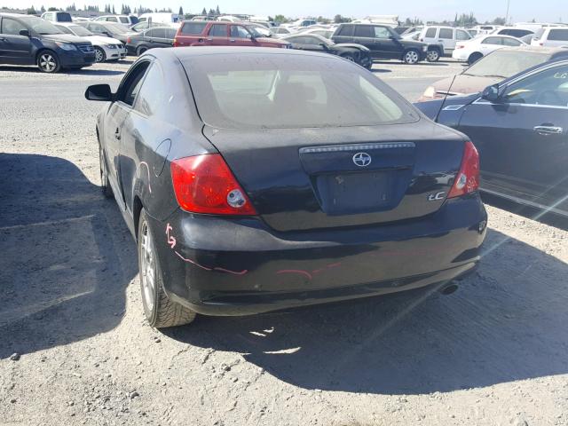 JTKDE177050063367 - 2005 TOYOTA SCION TC 黑色 照片 3