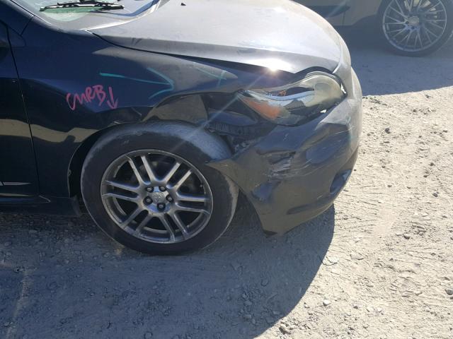 JTKDE177050063367 - 2005 TOYOTA SCION TC 黑色 照片 9