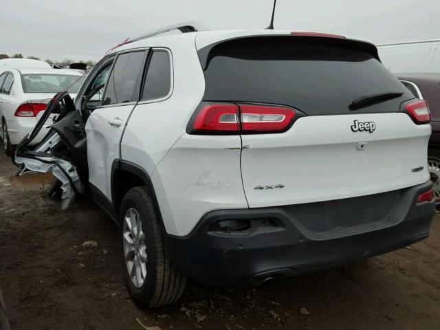 1C4PJMCB6GW236529 - 2016 JEEP CHEROKEE L WHITE photo 3