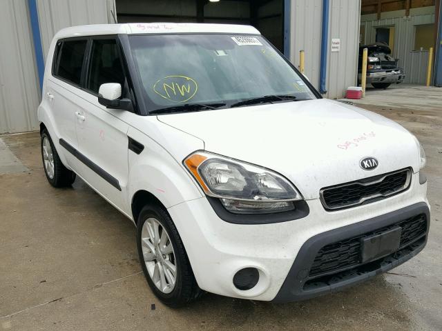 KNDJT2A65D7501313 - 2013 KIA SOUL + WHITE photo 1