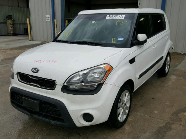 KNDJT2A65D7501313 - 2013 KIA SOUL + WHITE photo 2