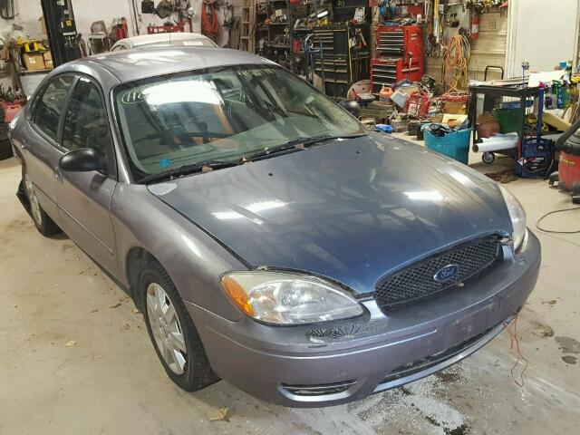 1FAFP53U46A104310 - 2006 FORD TAURUS SE GRAY photo 1