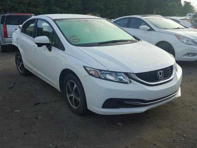 2HGFB2F79FH548475 - 2015 HONDA CIVIC SE WHITE photo 1