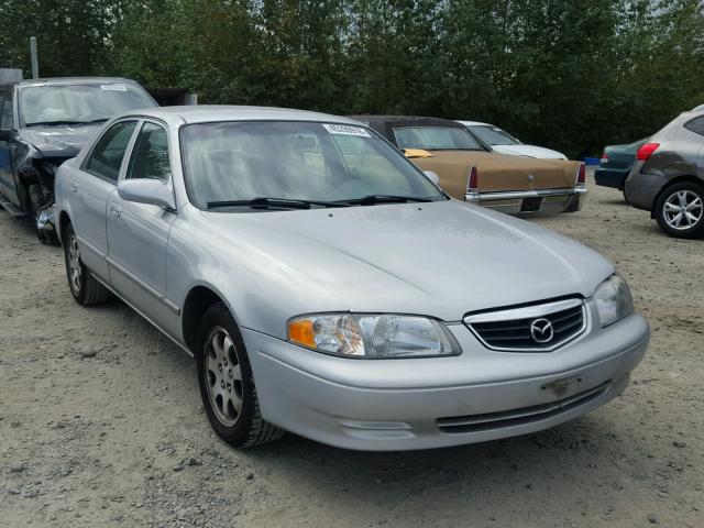 1YVGF22E6Y5107077 - 2000 MAZDA 626 ES SILVER photo 1