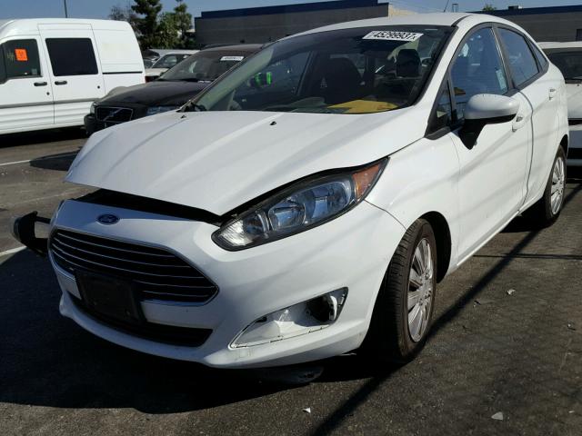 3FADP4AJ9FM213620 - 2015 FORD FIESTA S WHITE photo 2