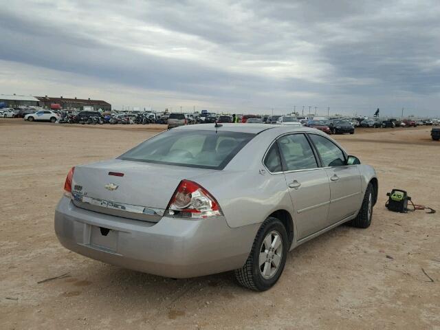 2G1WT58K669116685 - 2006 CHEVROLET IMPALA LT SILVER photo 4