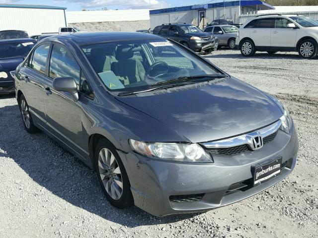 19XFA1F85AE080432 - 2010 HONDA CIVIC EX GRAY photo 1