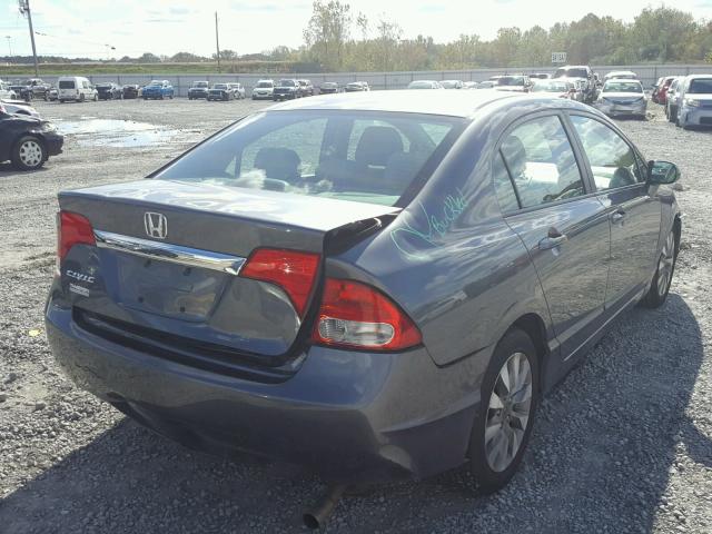 19XFA1F85AE080432 - 2010 HONDA CIVIC EX GRAY photo 4