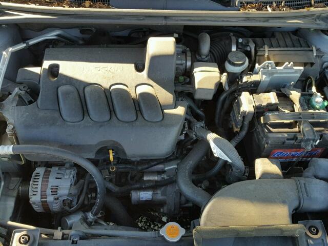 3N1AB6AP6AL619710 - 2010 NISSAN SENTRA SILVER photo 7