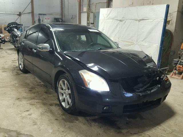 1N4BA41E48C829936 - 2008 NISSAN MAXIMA SE BLACK photo 1