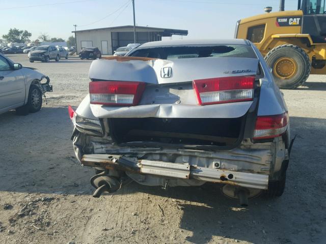 1HGCM66373A008554 - 2003 HONDA ACCORD LX SILVER photo 9