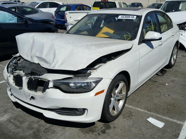 WBA3D3C56EK155493 - 2014 BMW 328 D WHITE photo 2