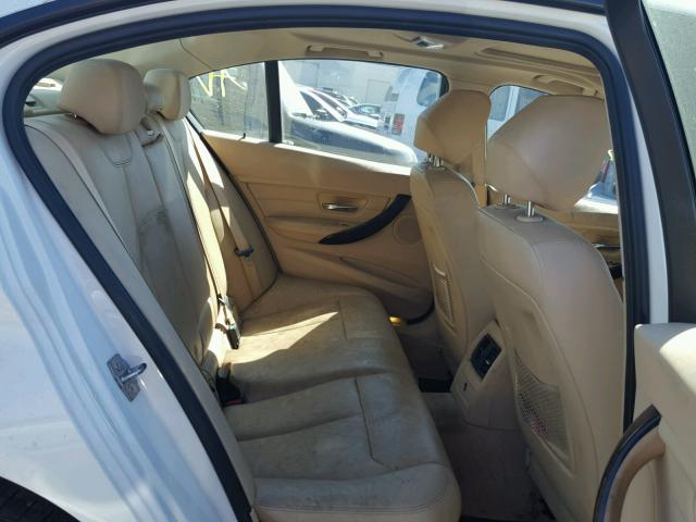 WBA3D3C56EK155493 - 2014 BMW 328 D WHITE photo 6