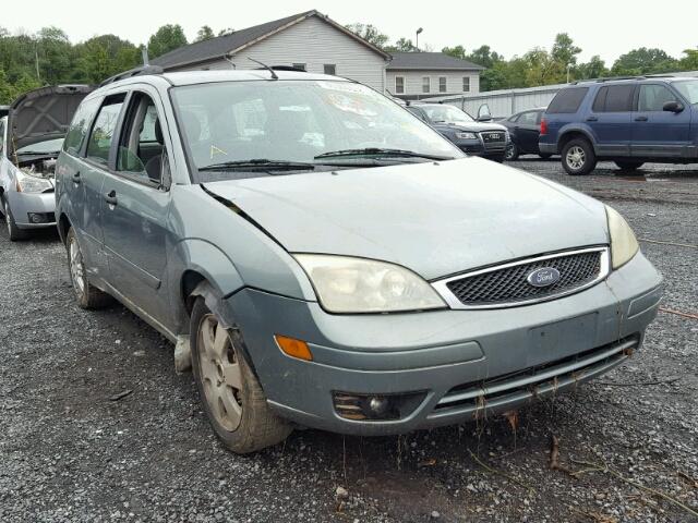 1FAFP36N55W126715 - 2005 FORD FOCUS ZXW GREEN photo 1