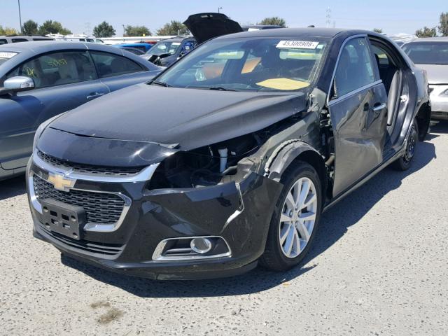 1G11E5SA5GU154577 - 2016 CHEVROLET MALIBU LIM 黑色 照片 2