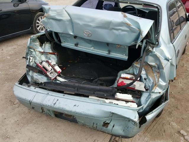 JT2AE09B2R0078652 - 1994 TOYOTA COROLLA LE BLUE photo 9