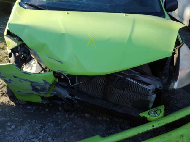 5TDZA23C14S179979 - 2004 TOYOTA SIENNA CE GREEN photo 7