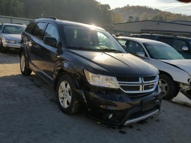 3C4PDDBG3CT325222 - 2012 DODGE JOURNEY SX BLACK photo 1