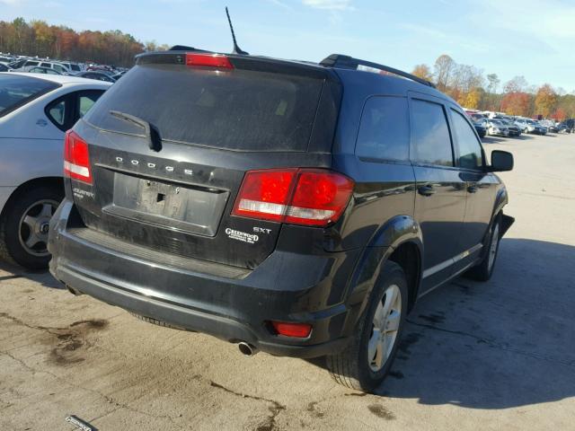 3C4PDDBG3CT325222 - 2012 DODGE JOURNEY SX BLACK photo 4