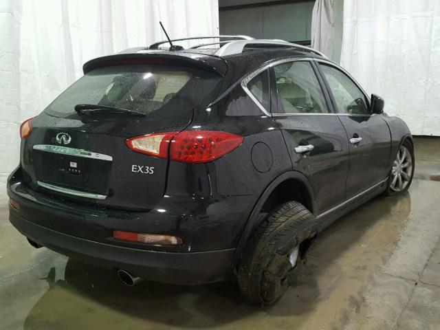 JN1AJ0HR2BM850957 - 2011 INFINITI EX35 BASE BLACK photo 4