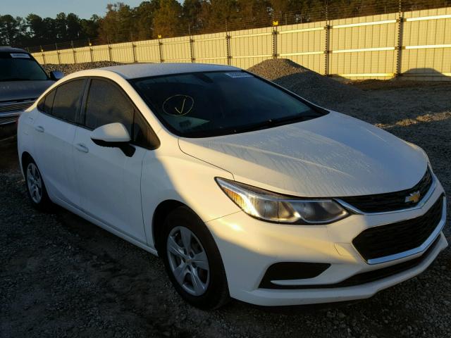 1G1BC5SM8H7101134 - 2017 CHEVROLET CRUZE LS WHITE photo 1