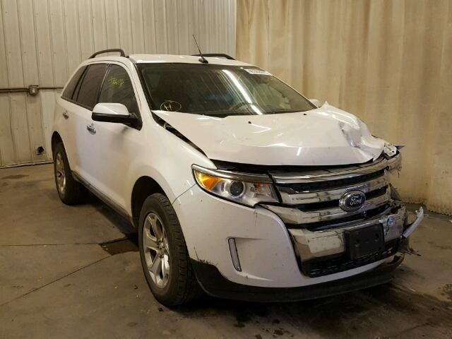 2FMDK4JC1BBA92356 - 2011 FORD EDGE WHITE photo 1