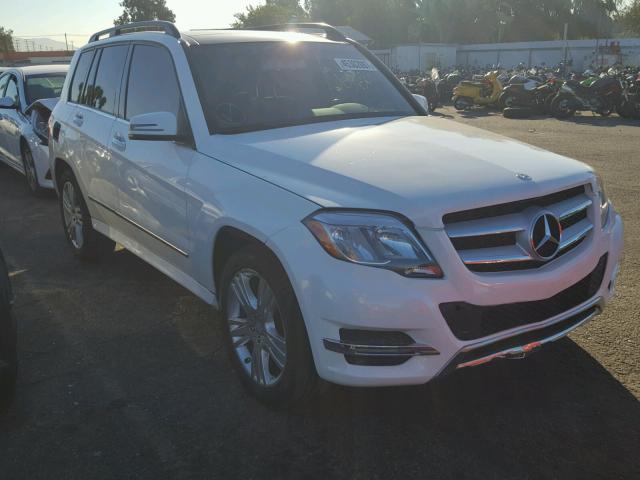 WDCGG5HB3EG312027 - 2014 MERCEDES-BENZ GLK WHITE photo 1