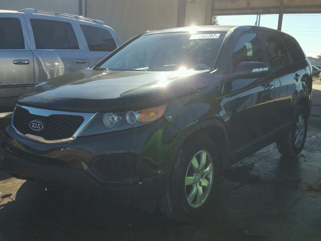 5XYKT3A10CG274211 - 2012 KIA SORENTO BA GREEN photo 2