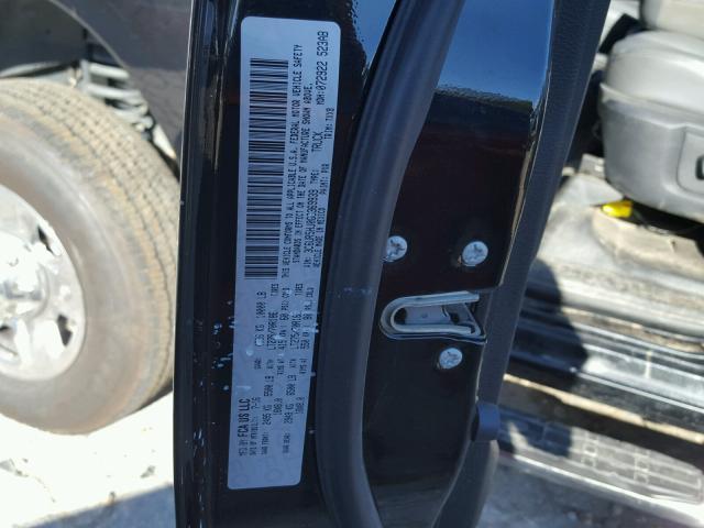 3C6UR5HJ0GG369939 - 2016 RAM 2500 ST BLACK photo 10